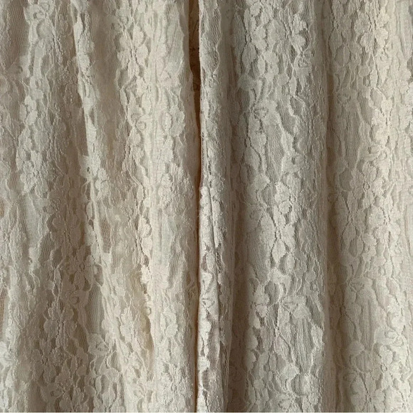 ELAN Ivory LACE Boho Genie Pants - Picture 2 of 10